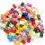 100pack Assorted 3/8"Curve Contoured Side Release Buckle for Parachute 550 Cord Paracord Bracelet Pets Collar Strap Webbing Sewing Accessories FLC003-C Solid Mix - 100pcs/Pack