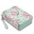 BTSKY Colored Pencil Case- 200 Slots Pencil Holder Pen Bag Large Capacity Pencil Organizer with Handle Strap Handy Colored Pencil Box with Printing Pattern Rose Green Rose