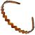 Camila Paris MP313 French Headband for Women  Tortoise Shell  Strong Hold Grip Women's Hair Band  Ligth and Very Flexible  No Slip and Durable Styling Girls Hair Accessories  Made in France Wave Tortoise Shell