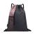Livacasa gym bag with zippers interior pocket sports bag hipster gym bag lined backpack with adjustable tunnel pull gymnasium gymnast for women men unit size pink