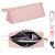 BAGCRAZY Pu Leather Travel Case Travel Case Compatible with Dyson Airwrap Styler Portable Waterproof Dyson Airwrap Travel Case Organizer Bag for Shark FlexStyle Attachments Storage Pink