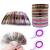 60 Colors Nail Striping Tape Line 2 Pieces Nail Tape Dispensers Free Tape Roller Dispenser Striping Tape Line Nail Art Decoration Stickers Nail Art Decoration Sticker DIY Nail Tip