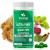 VVNATURALS Sugar-Free Cracked Cell Wall Chlorella, Spirulina Seamoss Gummy |for Immune, Detox, Thyroid, Joint Support Alkaline Supplement, Keto- Gut for Women & Men| Non-GMO|USA Made -60 Vegan Gummies