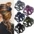 ATODEN Octopus Hair Clip 5 Pcs Large Hair Clips 3.14" Matte Claw Clips for Thick Hair Large Hair Claw Clips for Women Girls Strong Grip Non-slip Jaw Clips for Thick Hair Medium Hair Clips Hair Clamps Hair Accessories Black, blue, green, grey, purple