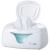 hiccapop Baby Wipe Warmer and Baby Wet Wipes Dispenser | Baby Wipes Warmer for Babies | Diaper Wipe Warmer with Changing Light White