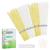 100% Natural Ear Candles Hopi Ear Candles for Ear Blocked Non-Toxic Cylinders Fragrance Hollow Cone Beeswax Candle Cones with 8 Protective Disks