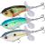 TRUSCEND Topwater Fishing Lures Whopper Fishing Lure with BKK Hooks Floating Minnow Baits with Rotating Tail Top Water Pencil Lures for Trout Pike Perch Surface Bass Lures Freshwater Saltwater B-30.3oz