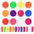 Ownest 12 Boxes Pigment Nail Powder  Colorful Fluorescent Color Nail Pigments Dust Nail Glitter Gradient Iridescent Nail Art Decoration