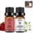 yethious Rose Essential Oil Jasmine Essential Oil Rose Essential Oils Set 2 Pack Organic Rose Oil Essential Oil Undiluted Aromatherapy Oils for Diffuser Perfume Soap Candle Making 2 X 10ML RoseJasmine