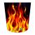 Heal with Appeal Amputee Sock ATKA Flames V2 3PLY Residual Wound Over Shrinker Sock