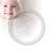 Adapter for pacifier & chain | Silicone O-ring | transparent