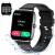 Smart Watch Full Touch Smart Watches for Android iOS Phones Compatible (Answer/ Make Call) Smart Fitness Tracker Watch for Women Man IP67 Waterproof Smartwatch with Sleep/Heart Rate/Blood Oxygen/Step Black