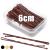 Mbmomnus 100pcs Bobby Pins 6cm Hair Grips Brown Hair Pins Long Kirby Grips Hair Grips for Thick Hair with Transparent Storage Box Hair Accessories for Women Ideal for All Types Makeup & Hair Styling