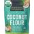 Organic Coconut Flour (4 lbs) - Gluten Free Flour Substitute for Keto, Paleo and Vegan Baking, Low Fat and Fiber-Rich Coconut Baking Flour, Non-GMO, Unbleached and Unrefined, 1.81 kg