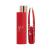 LaTweez Pro Illuminating Tweezers & Mirrored Carry Case with Diamond Dust Tips Red 0.5 Pound