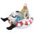 GoFloats Winter Snow Tube - Inflatable Sled for Kids and Adults (Choose from Unicorn, Disney's Frozen, Ice Dragon, Polar Bear, Penguin, Flamingo)