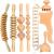 Wood massage therapy tools 8PCs wood therapy massage tools wooden massage scooters muscle massage anti-cellulite massage GUA-SHA scooter for full-body muscle pain