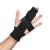 Finger rails for 2 fingers adjustable finger rail made of aluminum support for broken fingers arthritis trigger finger pain relief sprains (L/XL)