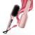 MEGAWISE Pro Ceramic Ionic Hair Straightener Brush for Home Salon | MCH Fast 20s Heating Tech with Auto-Off Safety | Anti-Scald with Universal Dual Voltage | Rotatable Power Cord