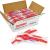 Professional Disposable Manicure Kit Basics 3 Piece Nail Kit, Wood Nail File 100/180 Grit, Mini Buffer 80/100 Grit, Wood Stick, 100 Set