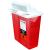 Oakridge 5 Quart Sharps Container (2 Pack) | Mailbox-Style Lid | CDC Certified