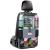 SURDOCA Car Organiser Car Seat Organiser - 4th Generation Enhanced Car Organiser Back Seat for up to 10.5 iPad 9 Pockets Kids Toy Storage Water Proof Back Seat Protector for Kids Grey 1pc 1pc Gray