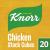 Knorr Chicken Stock Cubes gluten-free to add a rich chicken flavour to your dishes 20x 10 g