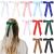 10PCS Silky Satin Hair Bows Hair Clip Ribbon Accessories Ponytail Holder Slides Metal Clips French Barrette Hair Bow for Women Girls Toddlers Teens Kids Silk Hair Bows 10PCS