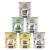 Granapet Liebling's meal multipack 1 6 x 800 g wet feed for dogs in a trial package single feed without cereals dog food with high meat content & high -quality oils multipack 1 800 g (6 Pack)