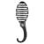 Wet Brush Hair Brush Shower Detangler - Black Glitter - Shower Hair Brush With Ultra-soft IntelliFlex Bristles - Glide Through Tangles With Ease For All Hair Types - For Women Men Wet And Dry Hair