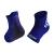 KidSole RX Gel Sports Sock for Kids with Heel Sensitivity from Severs Disease, Plantar Fasciitis (Kid's 2-7, Blue) Blue Kid's 2-7