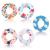 30 Sheets Sensor Covers for Libre 1/2 Waterproof Flower Theme Patches Sensor Case Stickers Accessories Compatible with Libre (5 Styles)