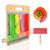 Wool Blending Board Carding Brush Set 1 Pieces Blending Board with 1 Pieces Wool Brush 2 Pieces Dowels Hand Carders for Rolags Wool