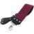 G.B.S Ultra Wide Straight Razor Strop Handmade Barber Leather Razor Strop for Sharpening Razor, Knives & Tools Dual Sharpening Strap in Black and Maroon with Fine Edges blades 3" x 26" for Men