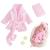 M&G House Newborn Photography Props Bathrobe Outfits Baby Photoshoot Props Robe Girl Baby Photo Prop Outfit Robe Bath Towel Costume Sets 0-6 Months(Pink) 01 Pink(0-6 Months)