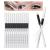 12 pieces of white eyeliner pencil soft marker eyelin eyes shadow lying silk cockroaching pencil waterproof natural matt hypoallergenic Eyeliner make-up-pin set B