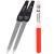 Three swords - sapphire nail files set 2+1 |High quality nail set for manicure and pedicure made in Germany |Contents: 2x sapphire nail file in different sizes and 1x three-way nail polier sapphire nail file 2+1