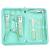 Manicure Pedicure Set - Nail Clippers Toenail Clippers Kit Professional Manicure Kit Pedicure Kit Nail Care Kit with Green Travel Case Set of 12