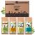 ORIGEENS ORGANIC YERBA MATE SET x4 | Organic Yerba Mate Tea 4x80gr | Mate Set Gift Idea
