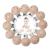 Kigniot 12 piece of pacifier clip wood baby pacifier chains clips pacifier clips prevents falling or losing the pacifier pacifier chains for DIY pacifier chain