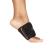 Copper Fit unisex adult Rapid Relief Plantar Fascia Arch Foot Wrap with Hot or Cold Gel Pack Black Adjustable