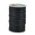 Mandala Crafts Size 2mm Black Waxed Cord for Jewelry Making - 109 Yds Black Waxed Cotton Cord for Jewelry String Bracelet Cord Wax Cord Necklace String Black 2mm 109 Yards
