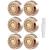 Facial Hair Remover Replacement Heads Generation 2 for Flawless Finishing Touch Hair Removal Tool for Women,As Seen On TV 18K Gold-Plated Gen 2 Double Haolo 6 Count  6 pack