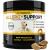 PetHonesty Dog Allergy Relief Chews, Omega 3 Salmon Fish Oil Probiotic Supplement for Anti-Itch, Hot Spots, and Seasonal Allergies (Salmon)