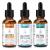Age Defying Serum 3 Pack Vitamin C Serum Retinol Serum and Hyaluronic Acid Serum - Boost Skin Collagen Hydrate & Plump Skin Anti Aging & Wrinkle Facial Serum