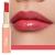 Oulac 2 in1 lipstick and lip balm juicy and shiny lip care lipstick smooth and hydrated lips shiny finish for dry cracked and brittle lips vegan (01) Apple Red (01)