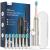 Sonic Electric Toothbrush for Adults and Kids - Sonic Toothbrushes with 8 Tooth Brush Replacement Head and 5 Brushing Modes 120 Days of Use with 3-Hour Fast Charge 2 Minute Smart Timer (Gold) Rose Gold 1 count (Pack of 1)