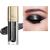 Black Liquid Glitter Eyeshadow & Eyeliner Pen Highly Pigmented Shimmer Eyeshadow Long Lasting Waterproof Quick-Drying Metallic Gloss Sparkling Eye Shadow Pen Create Sparkling Eye Makeup Classic Black