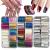 30 Roll Hologrphic Transfer Nail Foil Sticker Silver Laser Nail Decals 10 Roll Nails Strip Tape for Nails Art Design Decoration Holographic A