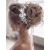 Unicra Flower Bride Wedding Hair Vine Pearl Bridal Hair Piece Leaf Hair Accessories Rhinestone Headband for Women and Girls (Silver)